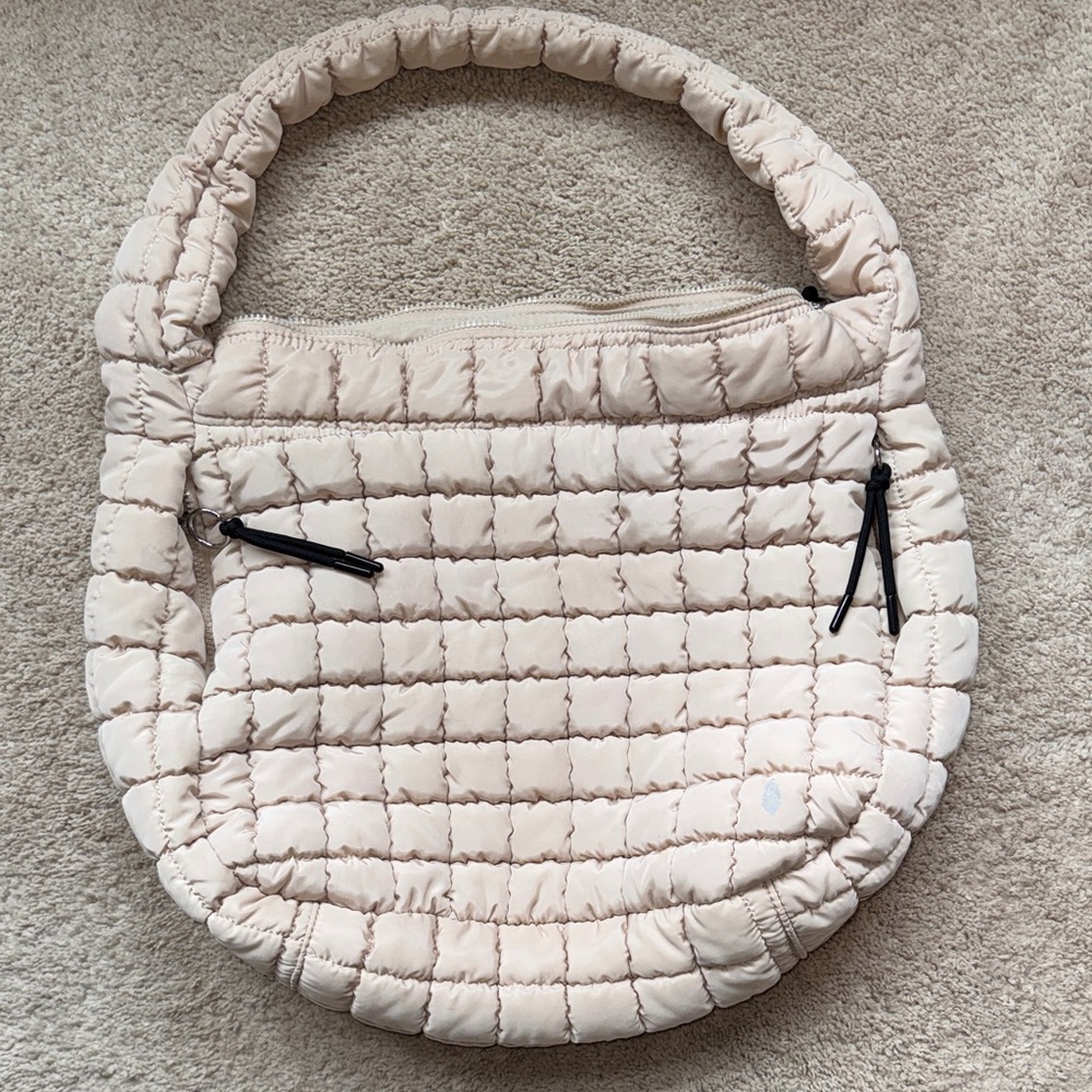 Free People Quilted Carryall Bag - Picture 2 of 9